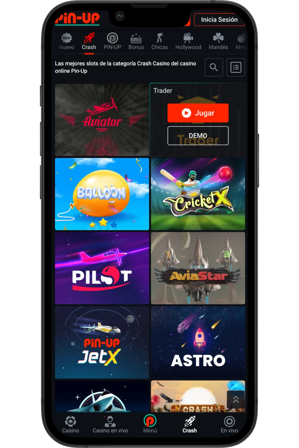 Captura de pantalla del sitio web oficial.